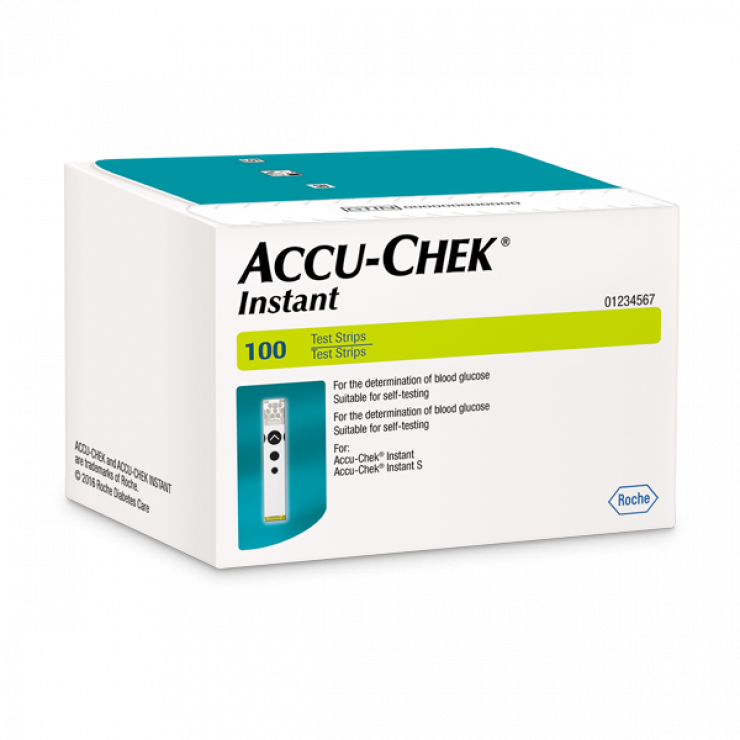 ACCU-CHECK INSTANT test paskowy * 100 pasków      