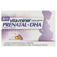 ACTI VITA-MINER PRENATAL+DHA 30tabl.+ 30kaps.     