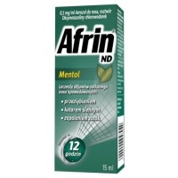 AFRIN ND Mentol 0.5mg/ml 15ml aerozol do nosa     