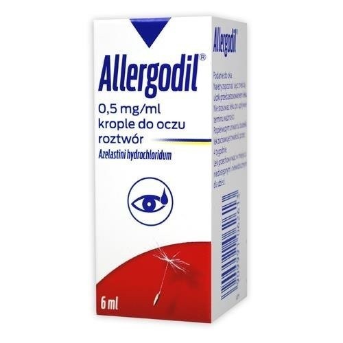 ALLERGODIL krople oczne 0,05% - 6ml''             