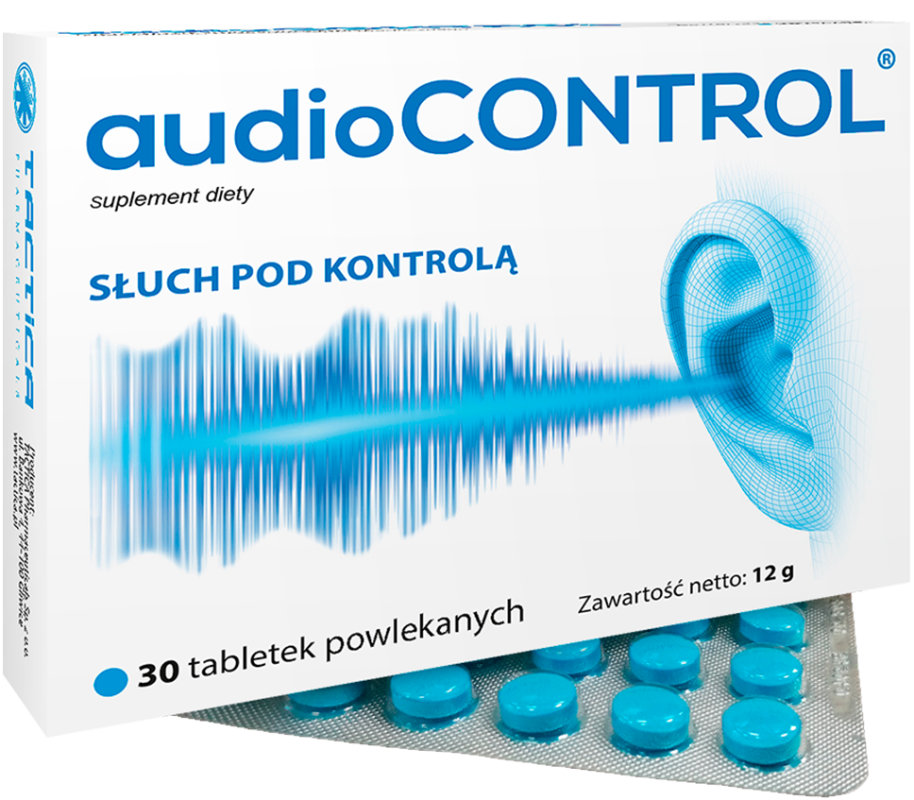 Audiocontrol, tabletki powlekane 30 szt.