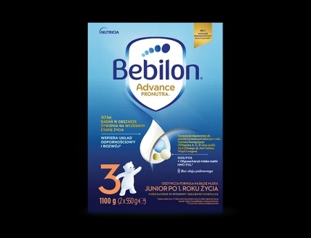 BEBILON 3 PRONUTRA - ADVANCE  proszek 1100g 1r+