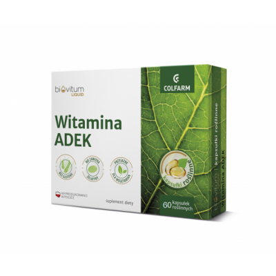 BIOVITUM LIQUID WITAMINA ADEK * 60kaps.           