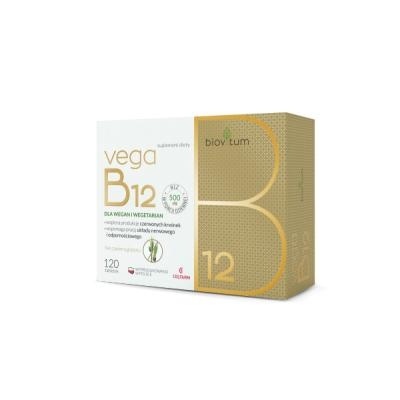 BIOVITUM VEGA B12 tabletki * 120 /COLFARM/