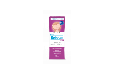 BOBOLEN BABY syrop na suchy kaszel 115ML          
