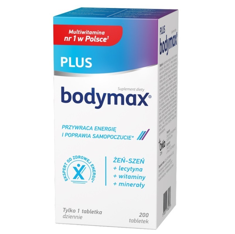 Bodymax Plus, 200 tabletek