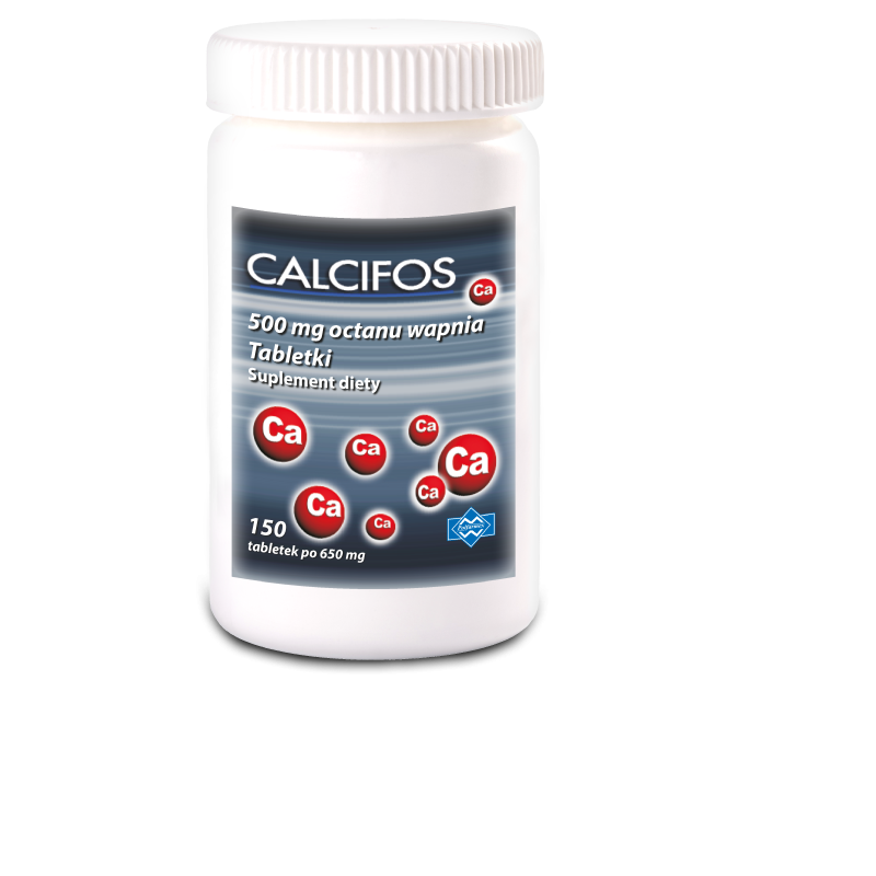 Calcifos 500mg tabletki, 150 szt.