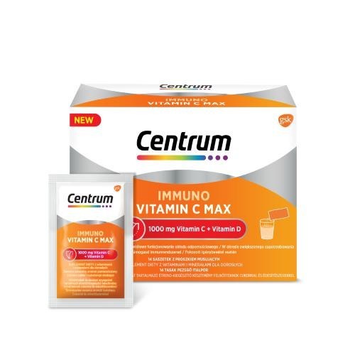 CENTRUM Immuno Vitamin C Max sasz. * 14           