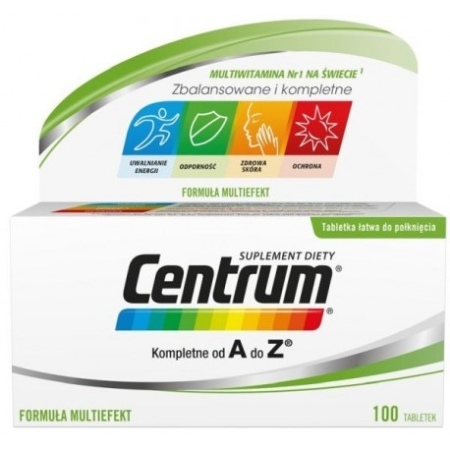 CENTRUM KOMPLETNE od A do Z *100 tabletek