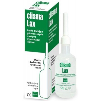 Clisma Lax lewatywa jednorazowa (enema) -  133 ml