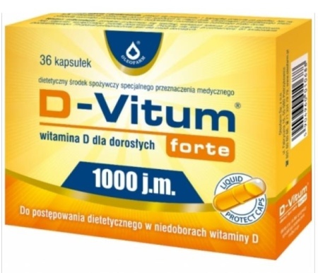 D-VITUM FORTE 1000  kaps.* 36