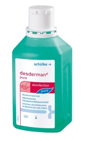 DESDERMAN PURE PŁYN 1L do higieny i dezynfekcji rąk