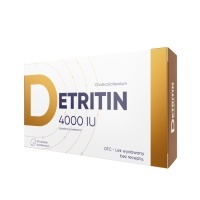 DETRITIN 4000 IU * 60 tabl.powl.                  