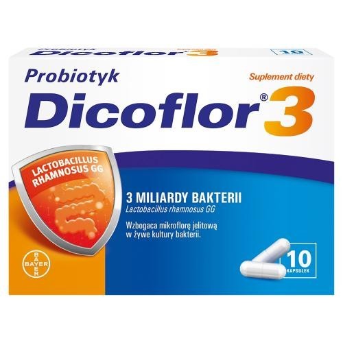 Dicoflor 3 *10 kapsułek Bayer