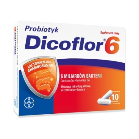 Dicoflor 6 * 10 kapsułek Bayer