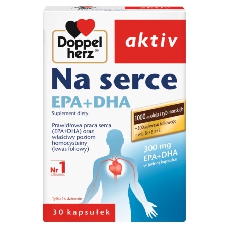 DOPPELHERZ AKTIV OMEGA-3 1000 NA SERCE *30 kaps.