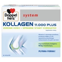 DOPPELHERZ system KOLLAGEN 11.000 Plus 25ml*30amp.