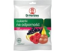 Dr Herbies cukierki na odporność smak malinowo-cytrynowy -  70 g (torebka)