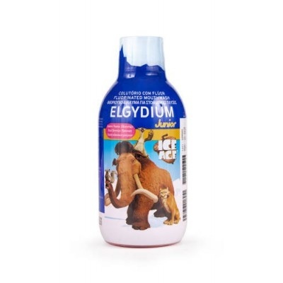 ELGYDIUM JUNIOR ICE AGE płyn do płukania jamy ustnej 500ml