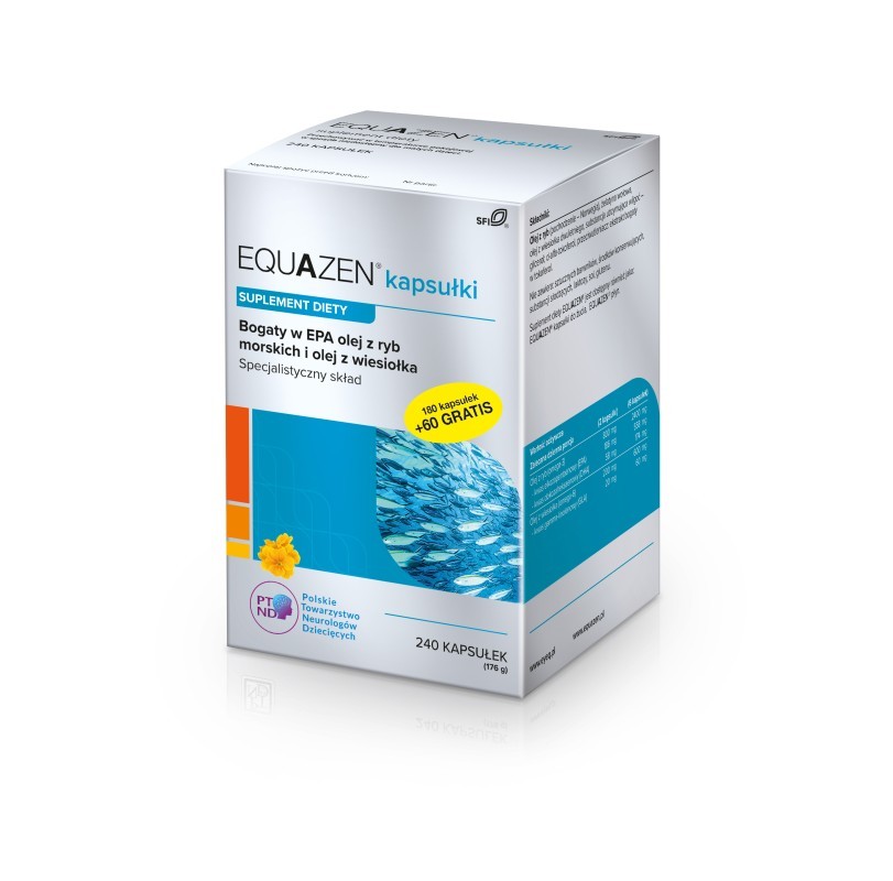 EQUAZEN kapsułki *180kaps.+60kaps. gratis         