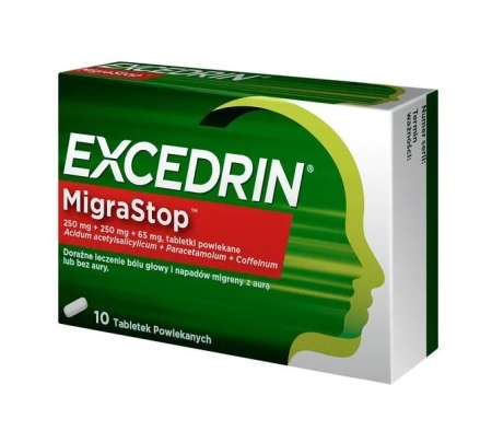 EXCEDRIN MIGRASTOP *10tabl.powl.                  