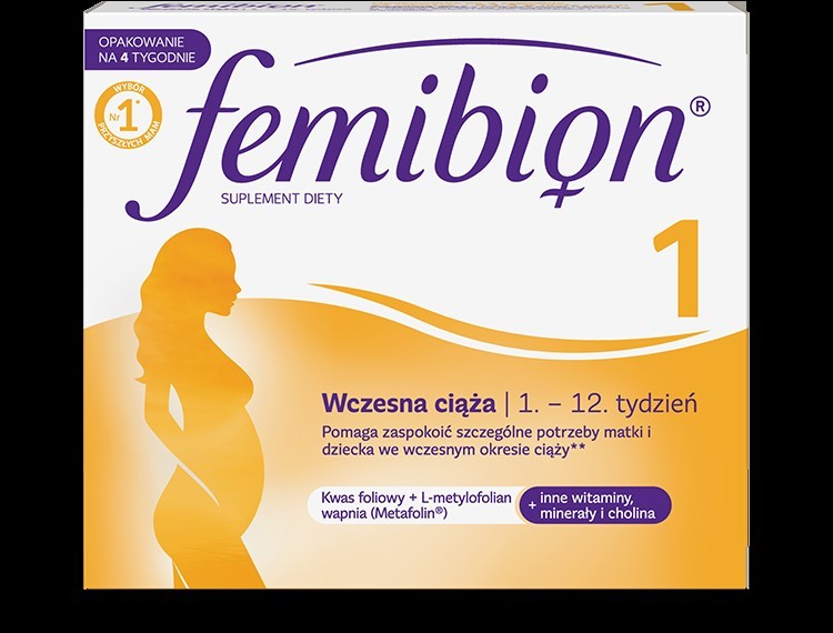 FEMIBION 1 wczesna ciąża *28 tabl. powl.          