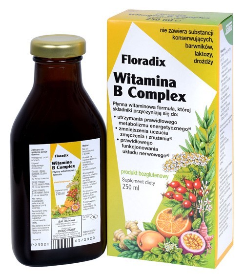 FLORADIX WITAMINA B COMPLEX płyn 250ml            