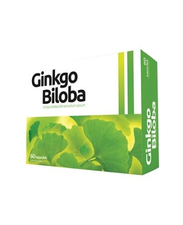 Ginkgo Biloba - kapsułki miękkie 60 kaps.