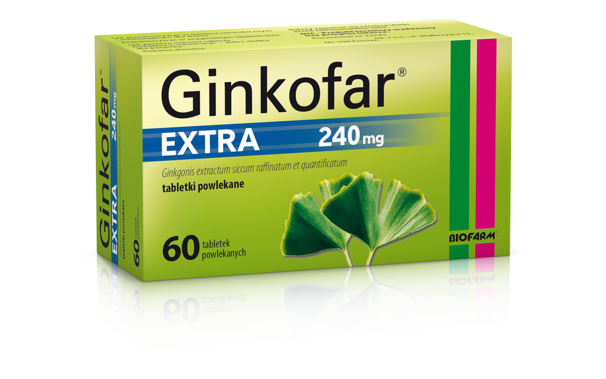 GINKOFAR EXTRA tabl.powl. 240mg * 60              