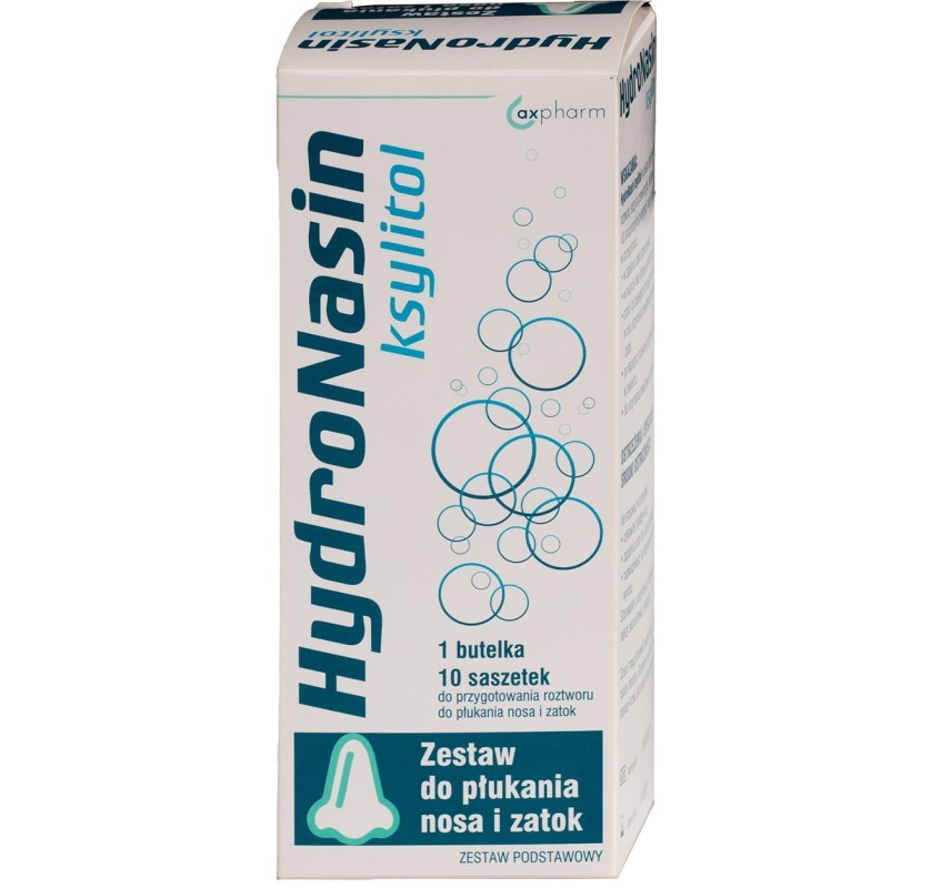 HYDRONASIN KSYLITOL zest.pod.d/pł.nosa i zatok    