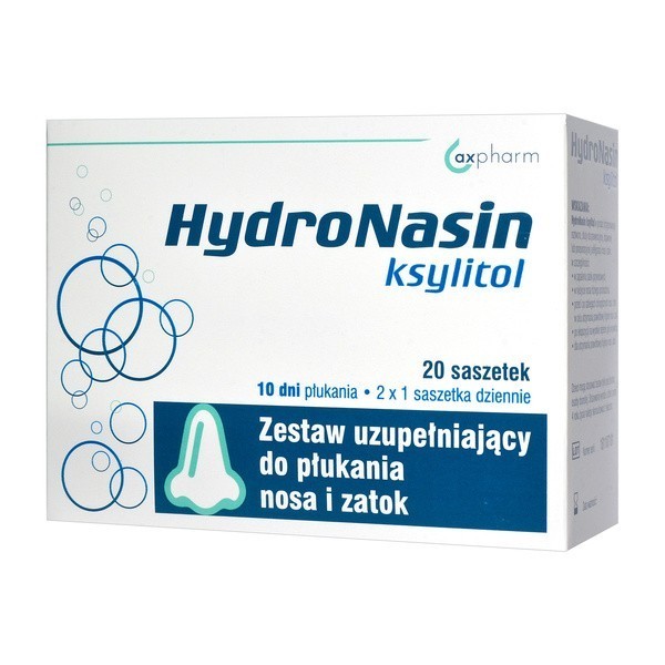HYDRONASIN KSYLITOL zest.uzup. d/pł.nosa i zatok  