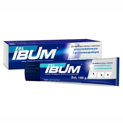 Ibum Sport (50 mg + 30 mg)/g żel 1 tuba 100 g