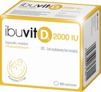 IBUVIT D3 2000IU, kaps.m. 2000IU * 60             
