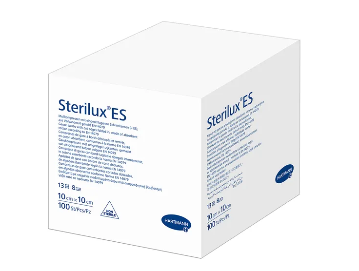 KOMPRESY niejał.STERILUX ES 13N 8W 10X10cm-100szt 