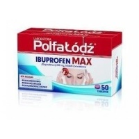 LABORATORIA POLFAŁÓDŹ IBUPROFEN MAX tabl.pow.* 50 
