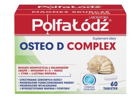 LABORATORIA POLFAŁÓDŹ OSTEO D COMPLEX tabl.* 60