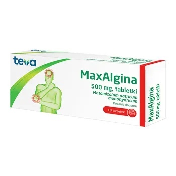 MaxAlgina 500 mg tabletki 10 tabl.