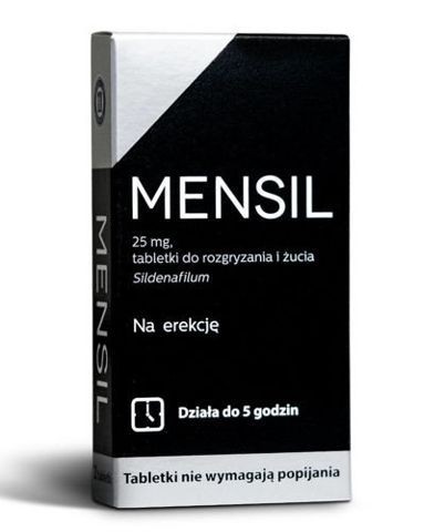 MENSIL 25mg * 4 tabl.do rozgr.i żucia Hasco       