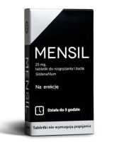 MENSIL 25mg * 8 tabl.do rozgr.i żucia Hasco       