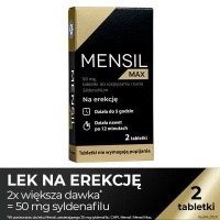 MENSIL MAX 50mg * 2 tabl.do rozgr.i żucia Hasco   