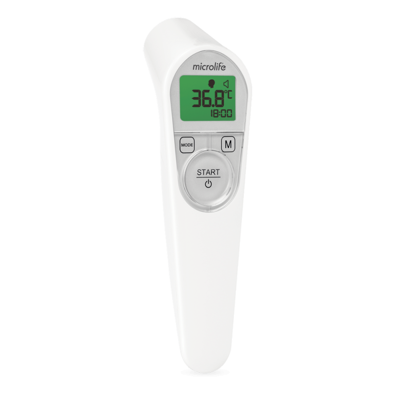 Microlife Termometr elektroniczny NC 200 Bezkontaktowy Kompres żelowy Gratis, 1 szt.  