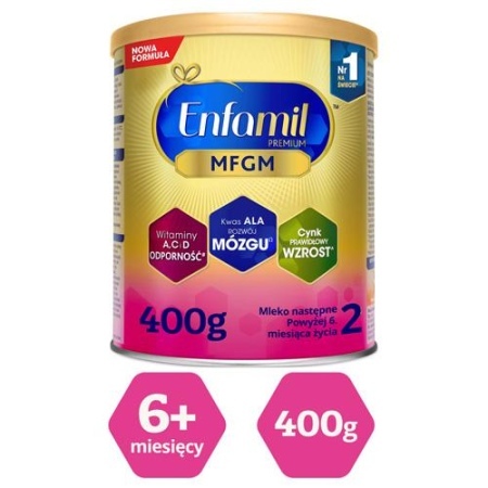 MLEKO ENFAMIL 2 PREMIUM od 6 do 12m-ca 400g