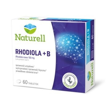 NATURELL RHODIOLA + B tabl. * 60                  