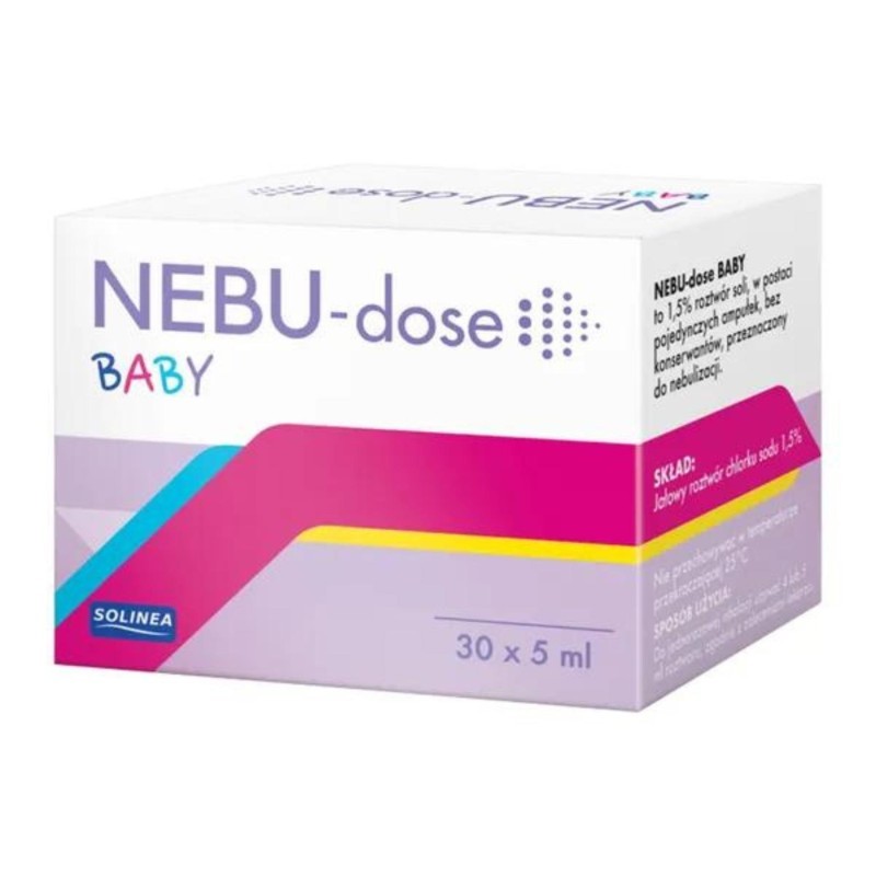 NEBU-DOSE BABY 5ml * 30 amp. do nebulizacji       