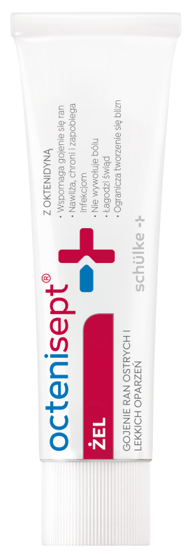 OCTENISEPT żel 20ml hydrożel do nawlżenia, ochrony ran i  oparzeń