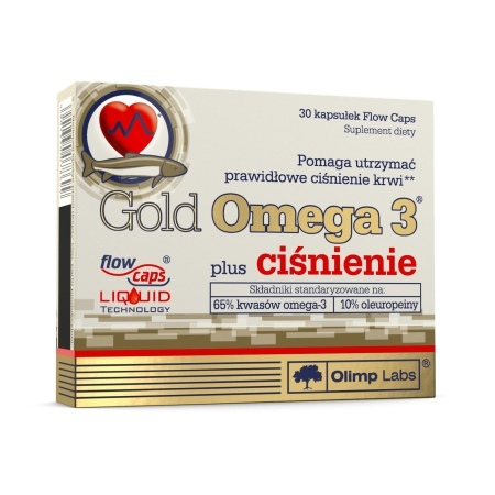 OLIMP GOLD OMEGA 3 plus ciśnienie *30kaps.