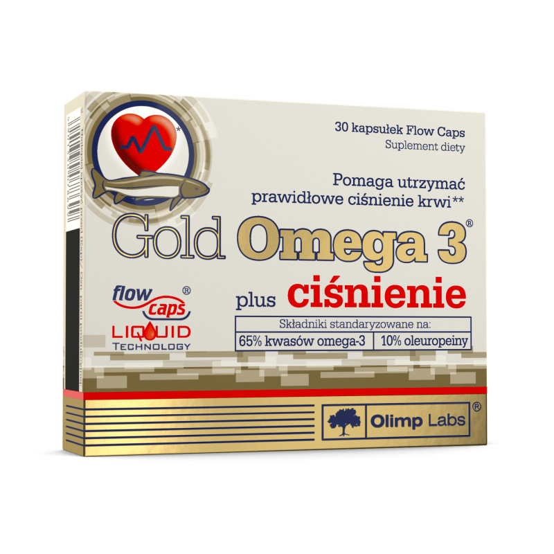 OLIMP GOLD OMEGA 3 plus ciśnienie *30kaps.