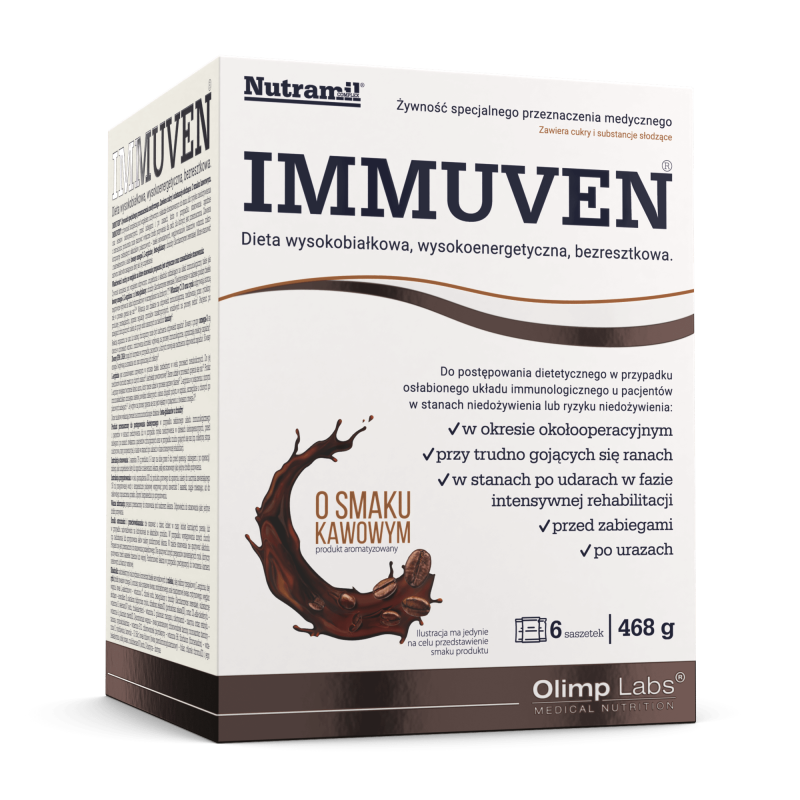 OLIMP Immuven x 6sasz. s. kawowy                  