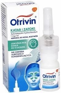 OTRIVIN KATAR I ZATOKI aerozol 1mg/ml -10ml       