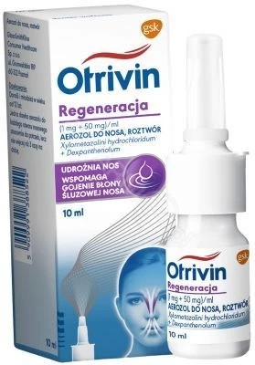 OTRIVIN Regeneracja aerozol d/nosa (1mg+50mg) 10ml